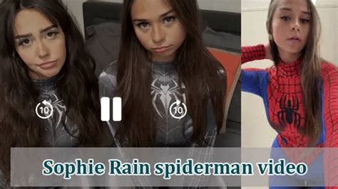 sophie rain spider man leaked video|Unveiling The Mystery: Sophie Rains Spider